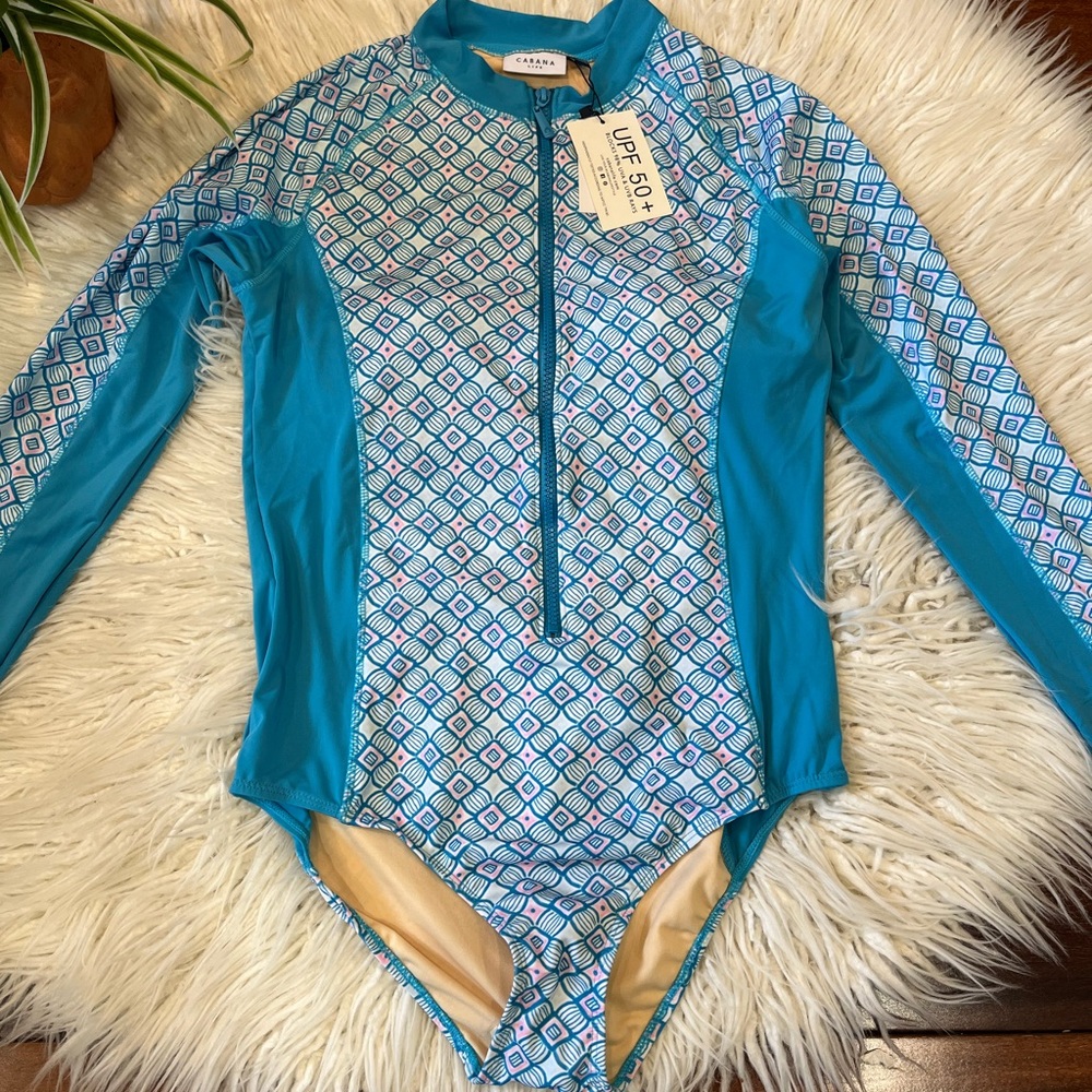 New🌿UPF 50 Preppy GEO Long Sleeve - Picture 4 of 9